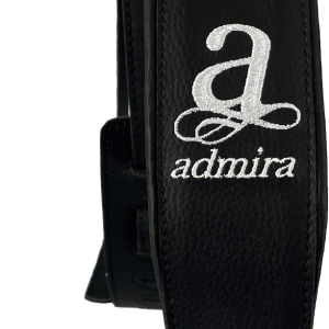CORREA BASSO SERIE PERSONALIZADA PARA GUITARRA, BAJO, GUITARRA ACÚSTICA, UKELELE CUERO NEGRO