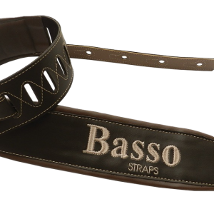 CORREA BASSO SERIE PERSONALIZADA PARA GUITARRA, BAJO, GUITARRA ACÚSTICA, UKELELE MARRÓN
