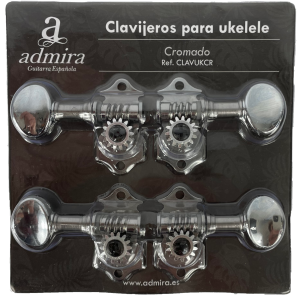 CLAVIJERO ADMIRA PARA UKELELE CROMADO