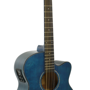 GUITARRA ACÚSTICA DAYTONA MINI JUMBO ELECTRIFICADA AZUL