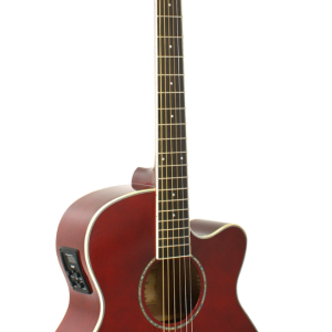 GUITARRA ACÚSTICA DAYTONA MINI JUMBO ROJA