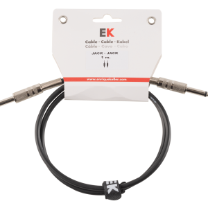 CABLE EK AUDIO JACK-JACK RECTOS PARA GUITARRA 1 M
