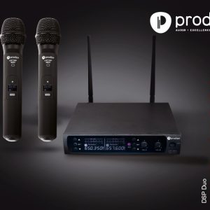 MICROFONO INALÁMBRICO PRODIPE M850 DUO