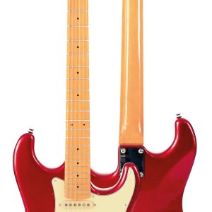GUITARRA ELÉCTRICA PRODIPE SERIE ST80-MA STRATOCASTER ROJA