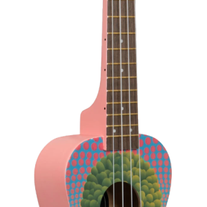 UKELELE SOPRANO SERIE UKADELIC GRAPHIC TOP JARDIN